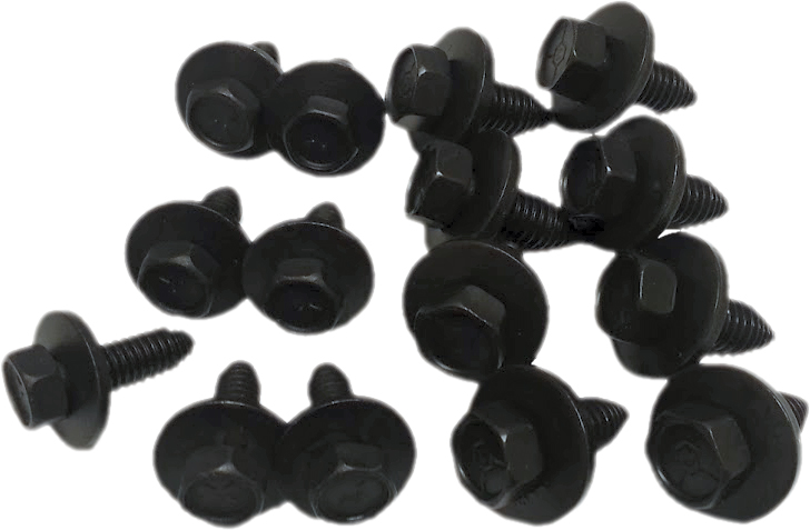 Brothers Trucks L0016-67 - Tailgate Bolt Kit - Fleetside - 15-Pieces Brothers Trucks L0016-67 - Tailgate Bolt Kit - Fleetside - 15-Pieces