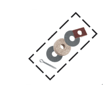 Brothers Trucks L1903-48 - Emergency Brake Seal Kit Brothers Trucks L1903-48 - Emergency Brake Seal Kit