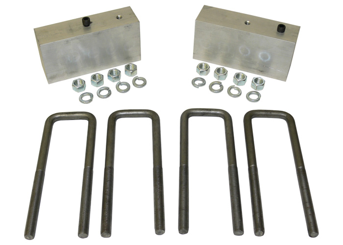 Brothers Trucks LBU4754STOCK - Lowering Block Kit - 3-inch Drop - Stock Rear Axle Brothers Trucks LBU4754STOCK - Lowering Block Kit - 3-inch Drop - Stock Rear Axle