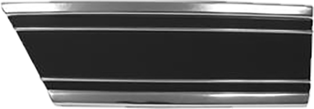 Brothers Trucks M0012L-69 - Fender Molding - Lower -Rear of Wheel - Black -  Left Brothers Trucks M0012L-69 - Fender Molding - Lower -Rear of Wheel - Black -  Left