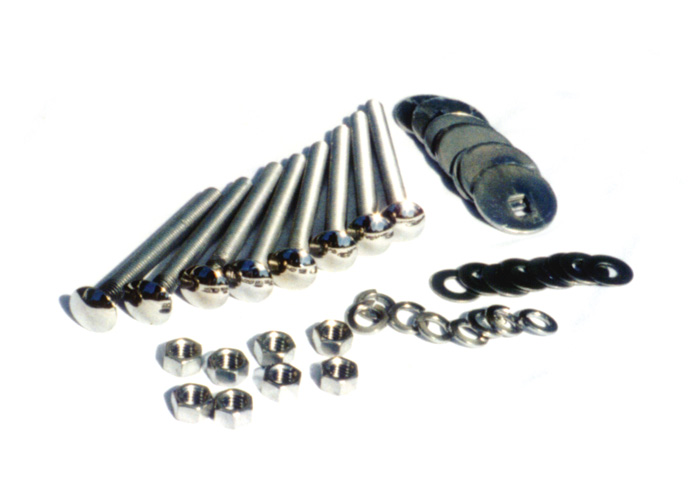 Brothers Trucks MHZ00SB-87 - Bed To Frame Bolt Set - Shortbed/Stepside - Zinc