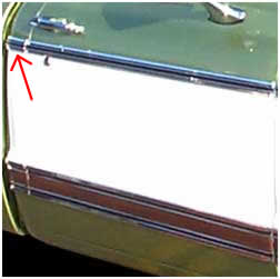 Brothers Trucks MF050RH - Cab Molding - Upper - Right Brothers Trucks MF050RH - Cab Molding - Upper - Right