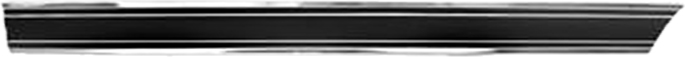 Brothers Trucks M0027L-69 - Bedside Molding - Lower Front- Longbed- Black - Left Brothers Trucks M0027L-69 - Bedside Molding - Lower Front- Longbed- Black - Left