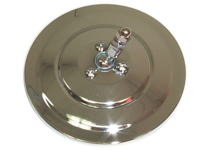 Brothers Trucks OMH69RC - Mirror Head - Round/Ribbed - Polished Stainless - Each
