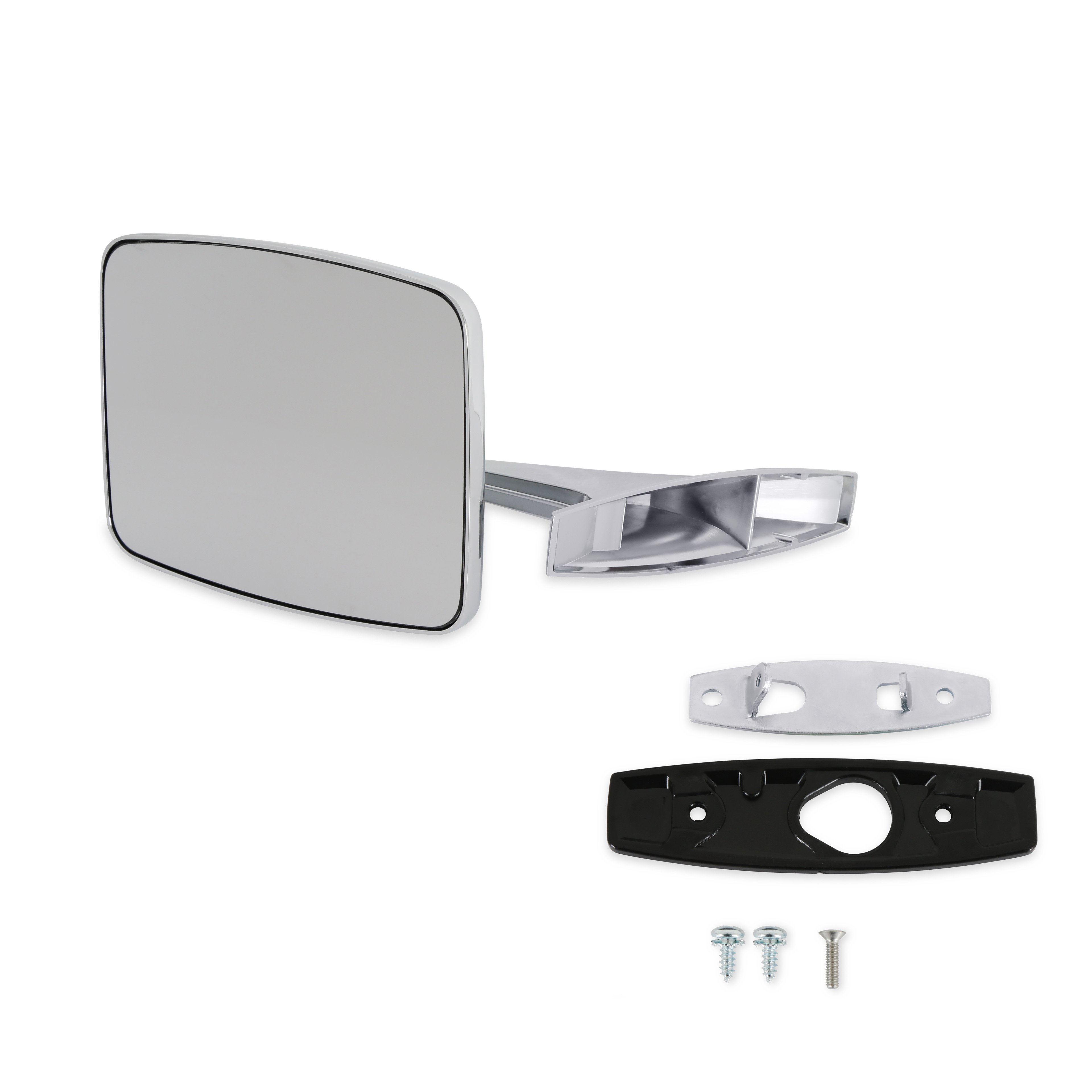 Brothers Trucks OMA7387 - Outside Mirror - Chrome - Rectangle - Left/Right - Each