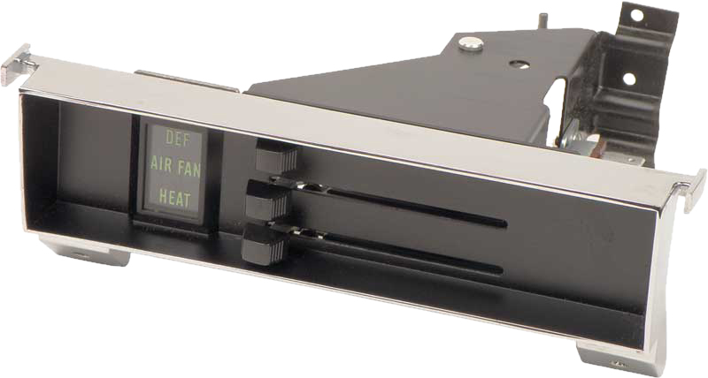 Brothers Trucks P0012-67 - Heater Control Assembly - Non-Air - Black