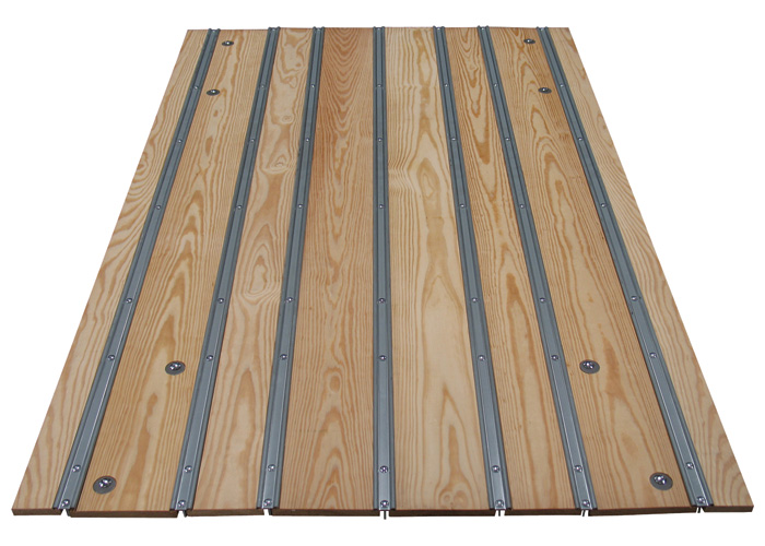 Brothers Trucks PWK72LF-2 - Standard Pine Bed Wood Kit - Longbed/Fleetside - Steel