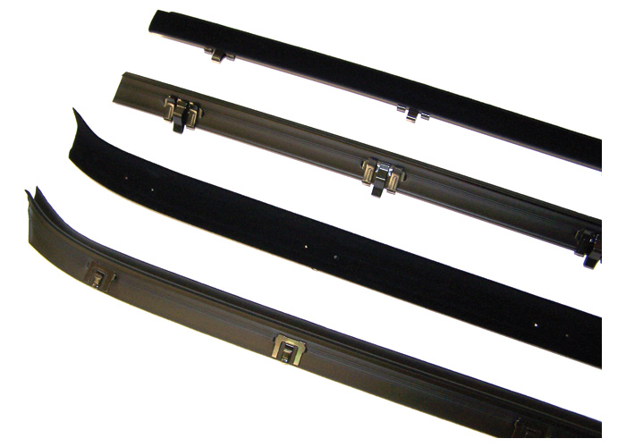 Brothers Trucks REP80RD - Window Felt Set - Rear Door Windows - 4-Pieces