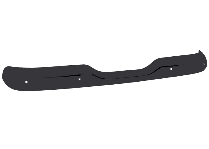 Brothers Trucks RRB66RW - Rear Bumper- Stepside - Raw