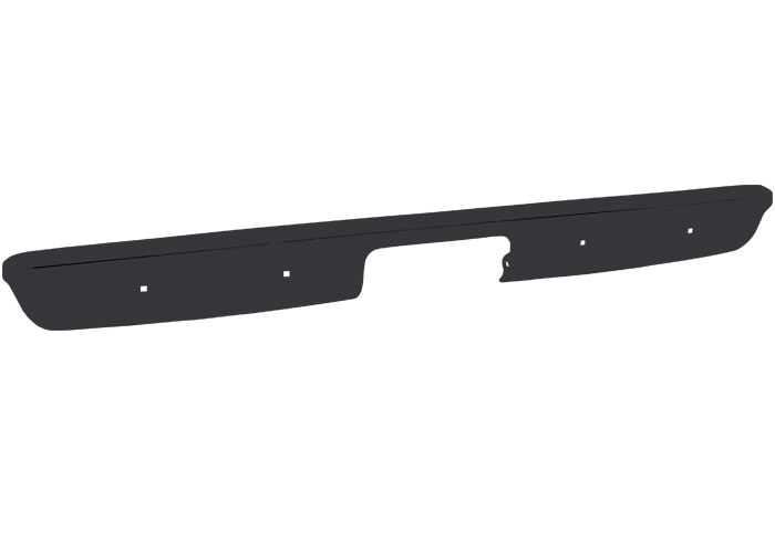 Brothers Trucks RRW6772 - Rear Bumper - Fleetside - Raw