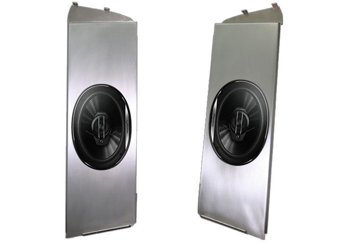 Brothers Trucks SBNBK72 - 6X9 Speaker Bracket & 400W Speaker Kit - Pair