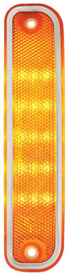 Brothers Trucks SMLD80A - Front Side Marker Assemblies - Amber - LED - Each Brothers Trucks SMLD80A - Front Side Marker Assemblies - Amber - LED - Each