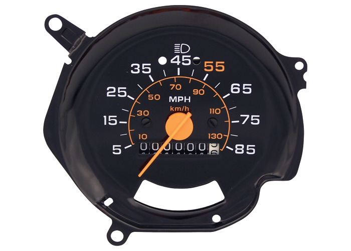 Brothers Trucks SPH8701 - Speedometer - with Speed Port - Black
