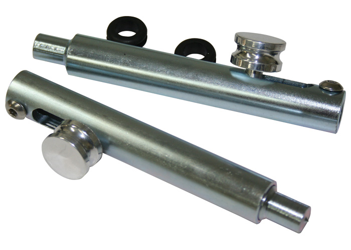 Brothers Trucks SSGL47B - Hidden Tailgate Latch Kit - Stainless - Billet Knobs Brothers Trucks SSGL47B - Hidden Tailgate Latch Kit - Stainless - Billet Knobs