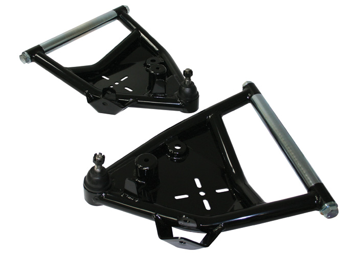 Brothers Trucks TCL87CS - Tubular Lower Control Arms- 1/2 Ton- RWD -  Black - Pair