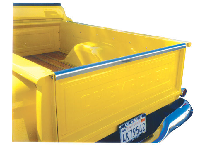 Brothers Trucks TGM67FS60-66 - Tailgate Protector - Fleetside - Stainless Brothers Trucks TGM67FS60-66 - Tailgate Protector - Fleetside - Stainless