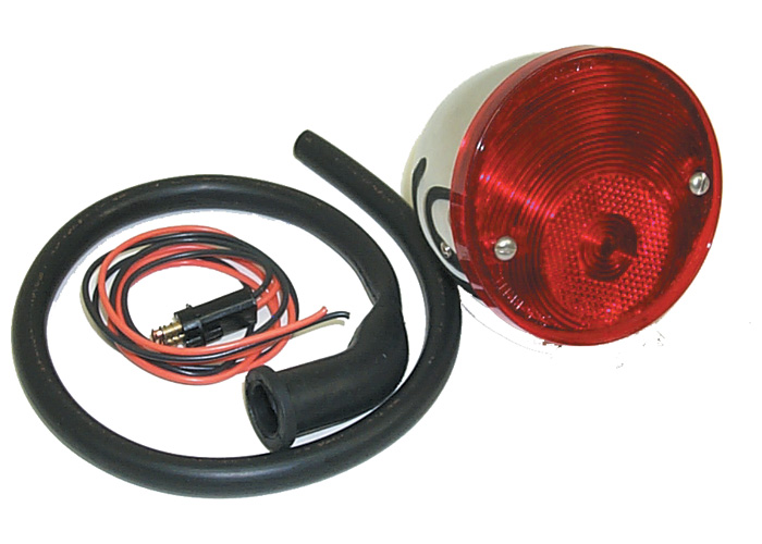 Brothers Trucks TLC0066 - Tail Light Assembly - Stainless - Red - Left/Right - Each