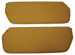 Brothers Trucks VIS8700BLACK - Sunvisors - Black - Pair