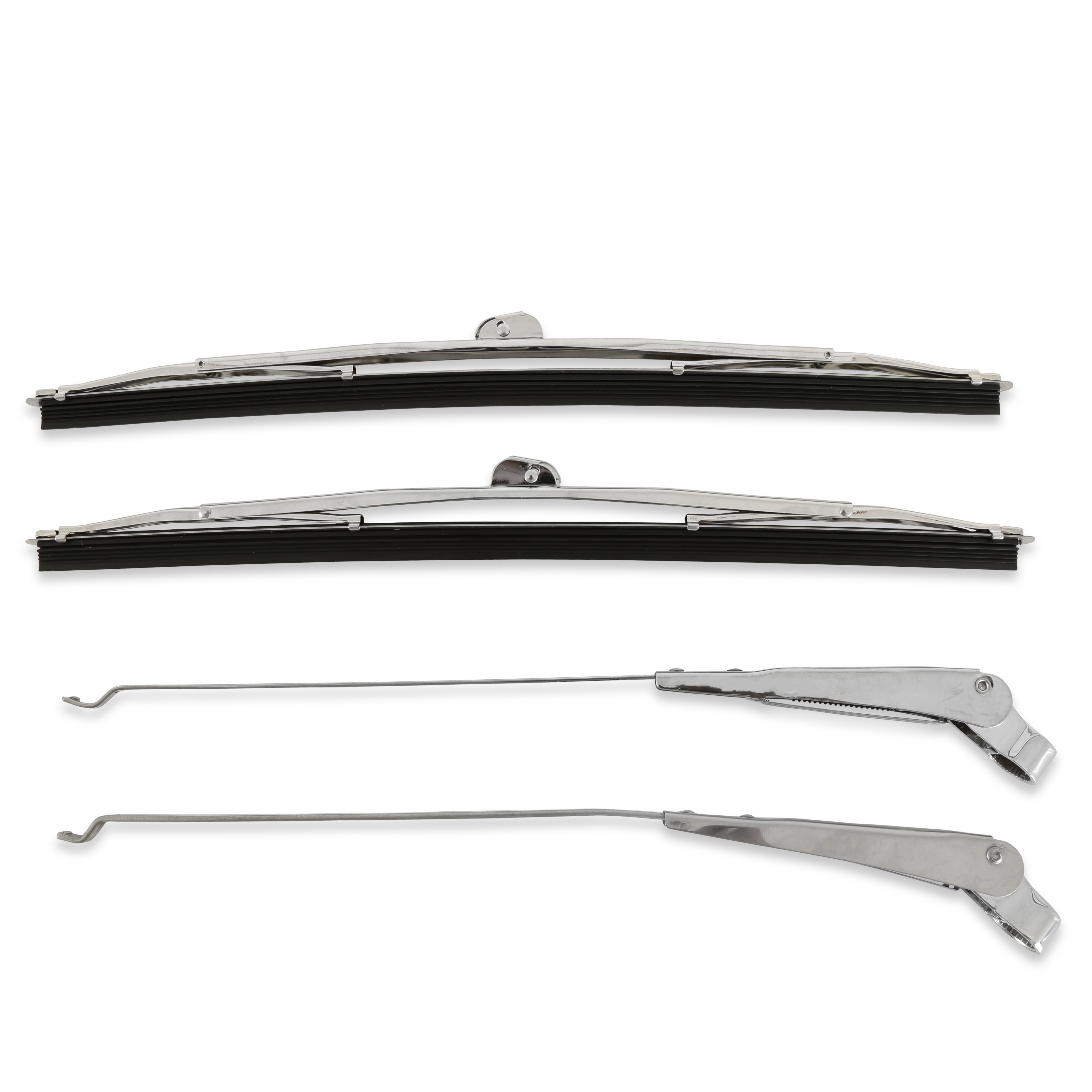 Brothers Trucks WAS7253 - Wiper Arm/Blade Set - Stainless - Pair
