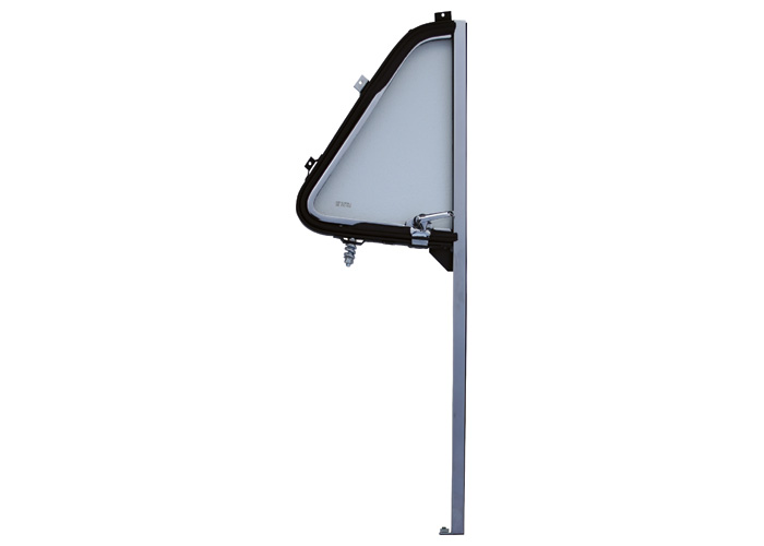 Brothers Trucks VWA54CH-RH - Vent Window Assembly - Chrome - Clear - Right Brothers Trucks VWA54CH-RH - Vent Window Assembly - Chrome - Clear - Right