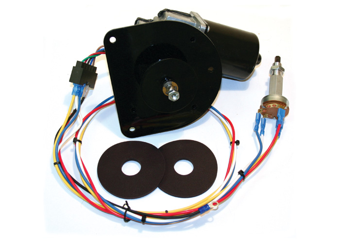 Brothers Trucks WPM6066FLAT - Windshield Wiper Motor Conversion - Flat Firewall