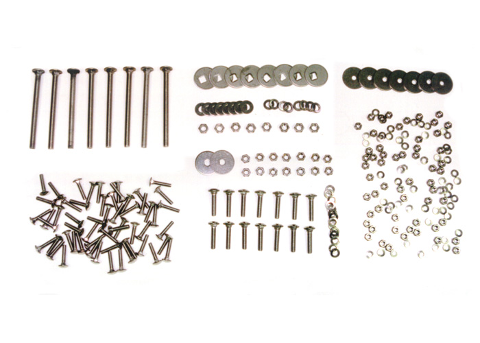 Brothers Trucks ZP10359 - Bed Bolt Kit - Shortbed/Stepside - Zinc