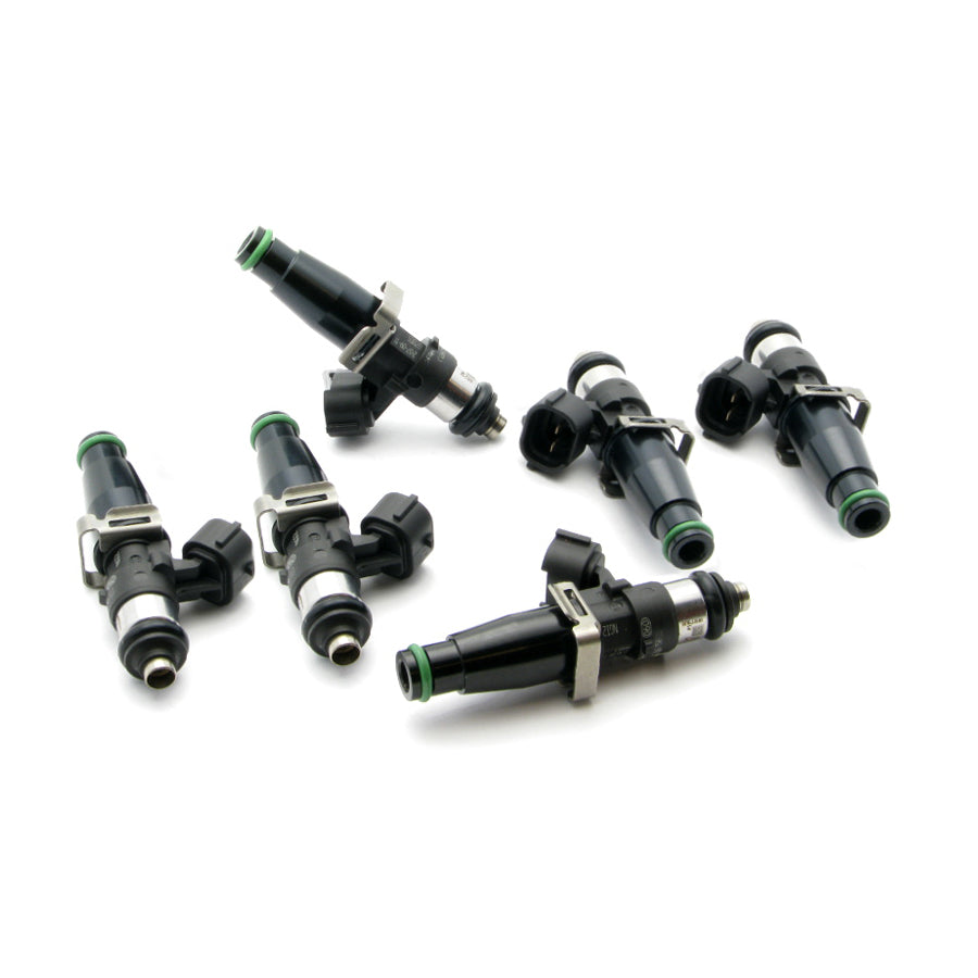 Deatschwerks 16S-07-2400-6 - Set of 6 High Impedance 2400cc Injectors for Toyota Supra TT 93-98 Top Feed Conversion
