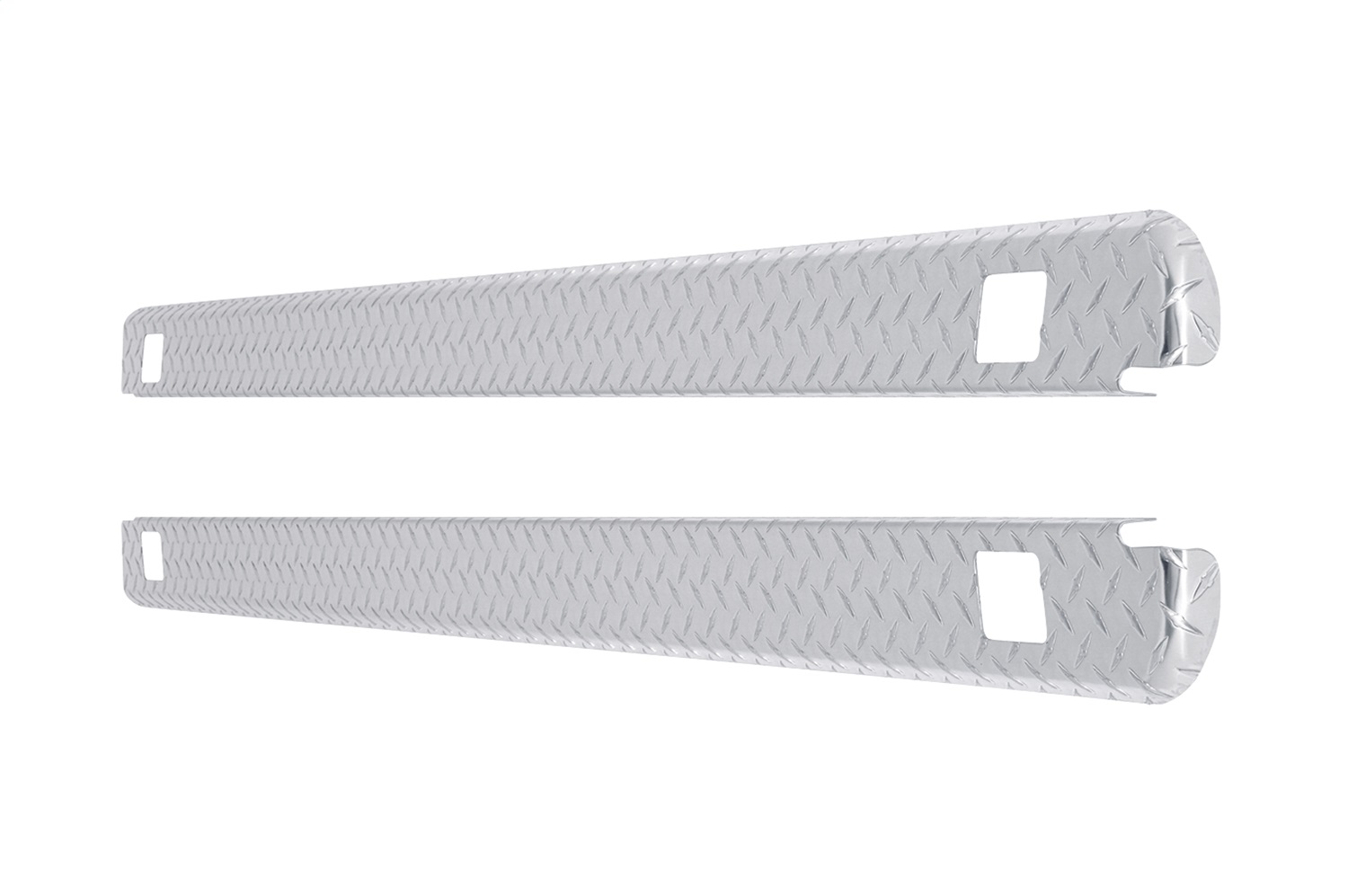 DEE ZEE DZ31983 - Deezee 02-09 Dodge Ram Bed Cap Wrap W/Stake Pockets Brite-Tread Aluminum 8Ft Bed