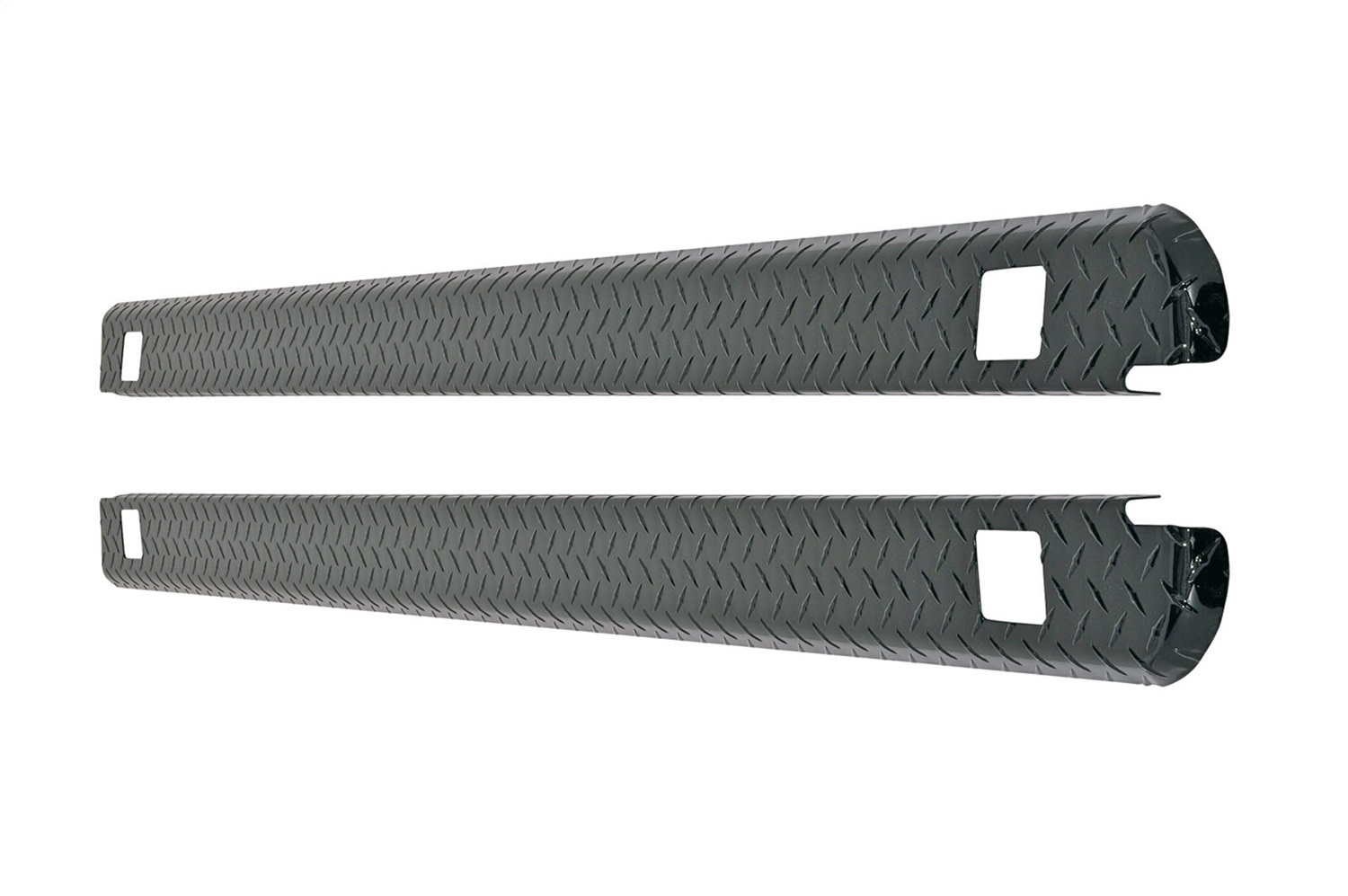 DEE ZEE DZ31966B - Deezee 09-19 Dodge/Ram Ram Bed Cap Wrap Black-Tread Aluminum 6 1/2Ft Bed