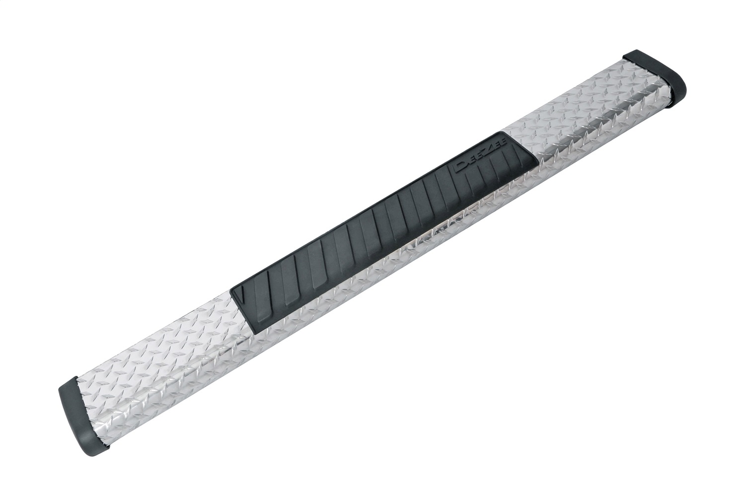 DEE ZEE DZ16411 - Deezee Universal Tubes - 6In Oval - Brite Tread Aluminum (ExtCab)