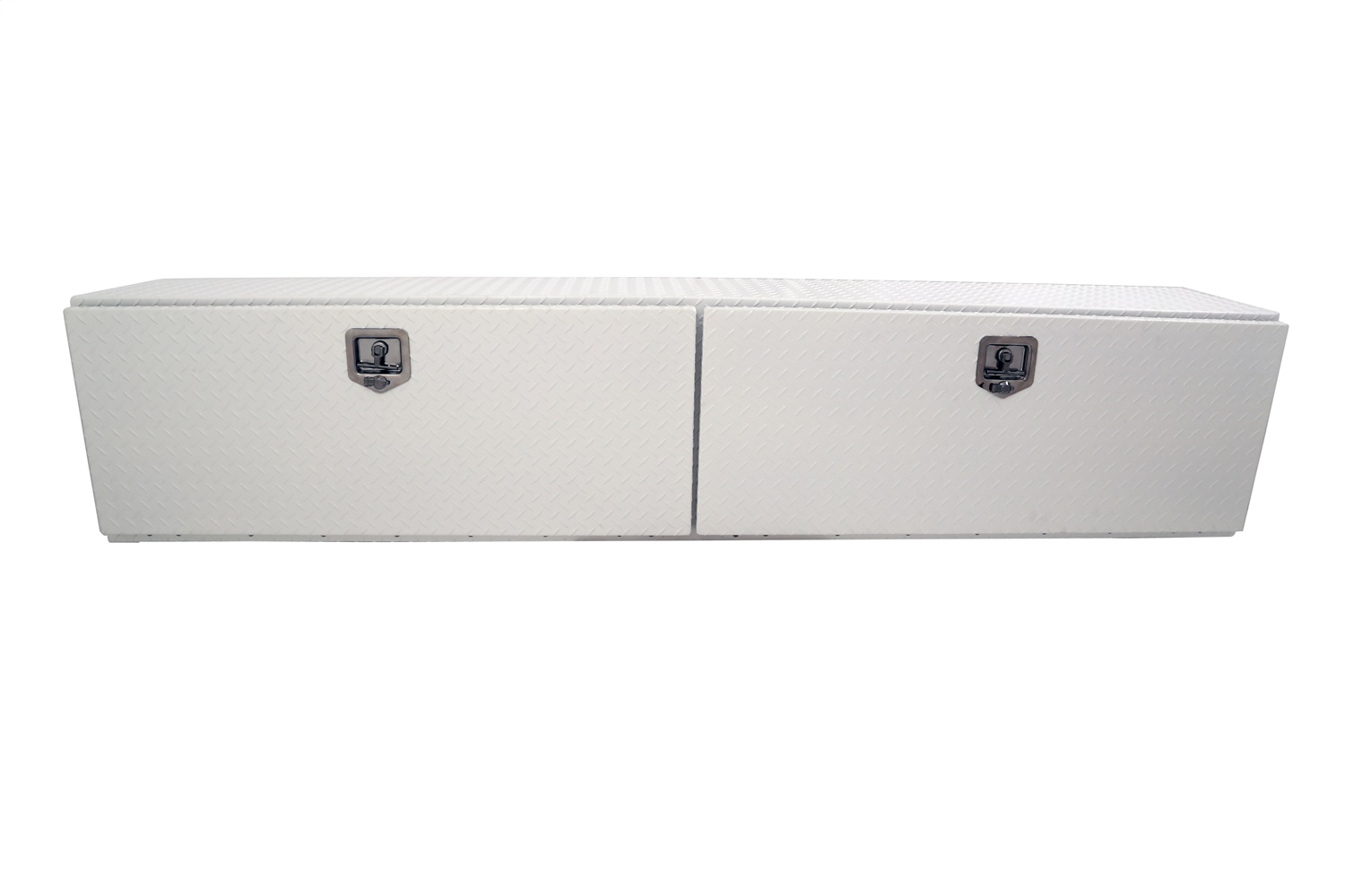DEE ZEE DZ67WH - Deezee Universal Tool Box - Specialty 96In Topsider White BT Alum