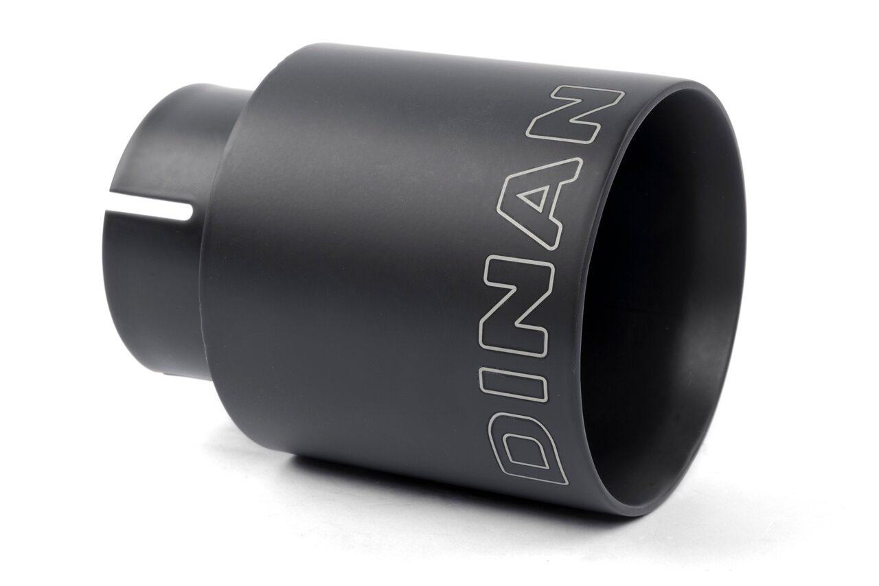Dinan D663-0601-BOX - Double-Walled 4" Clamp-On Exhaust Tip (Black Ceramic) Dinan D663-0601-BOX - Double-Walled 4" Clamp-On Exhaust Tip (Black Ceramic)