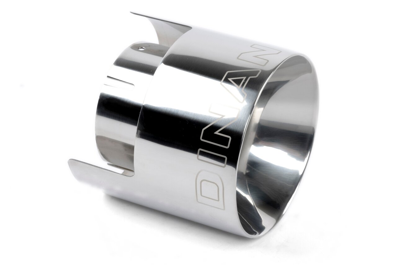 Dinan D663-0639-BOX - Double-Walled 4.5" Clamp-On Exhaust Tip (Polished) Dinan D663-0639-BOX - Double-Walled 4.5" Clamp-On Exhaust Tip (Polished)