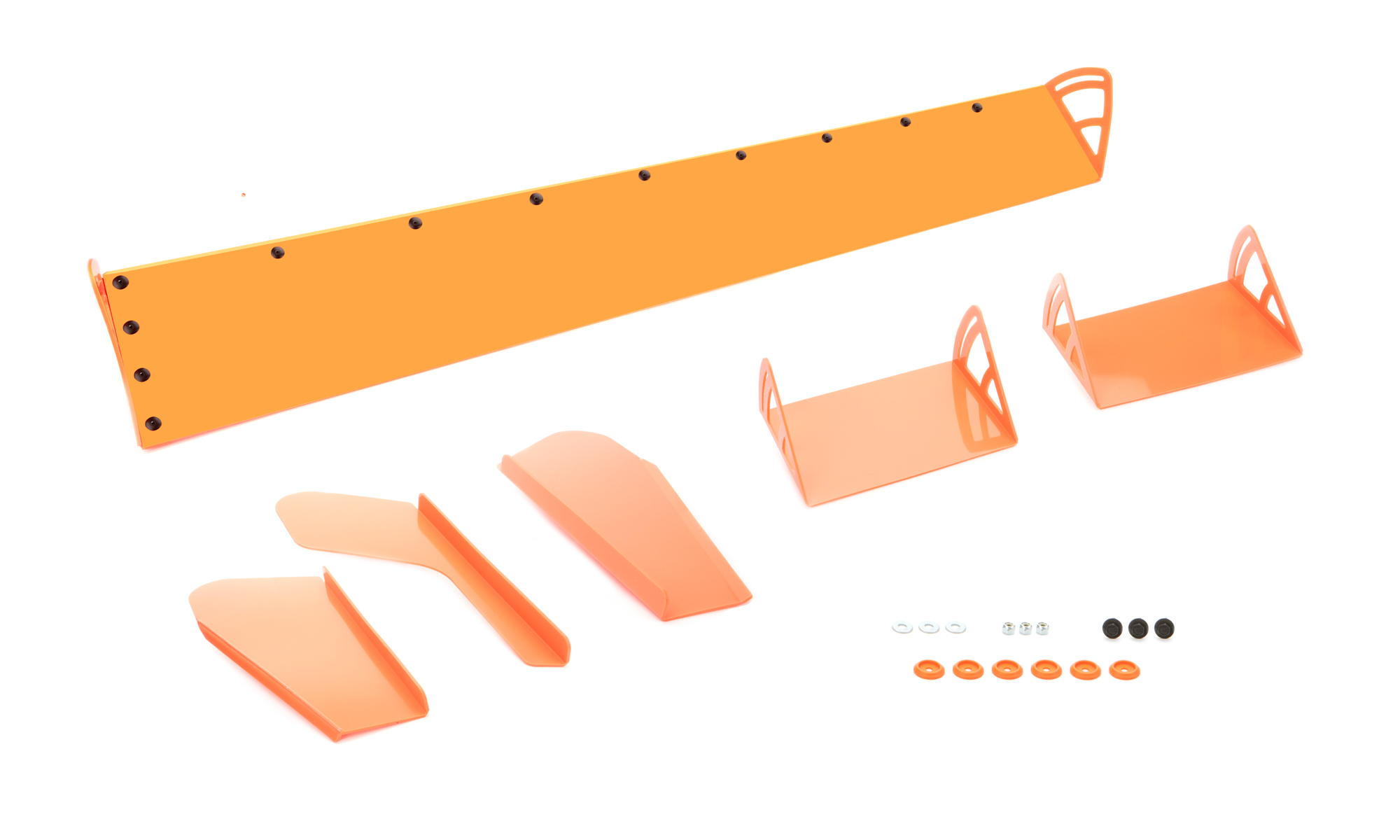 Dominator Racing 920-FLO-OR - Plastic Spoiler 8x72in LM Fluorescent Orange