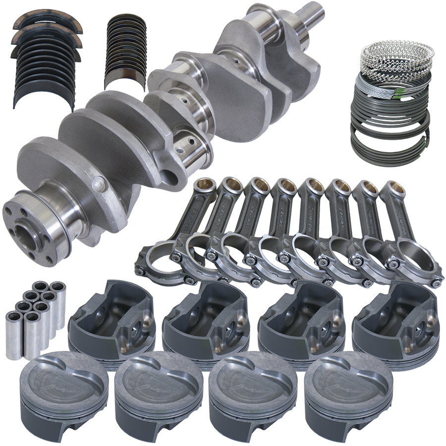 Eagle B14829030 - Ford 351W Rotating Assembly w/ 4.030in Bore 4.000in Stroke -20CC Dome