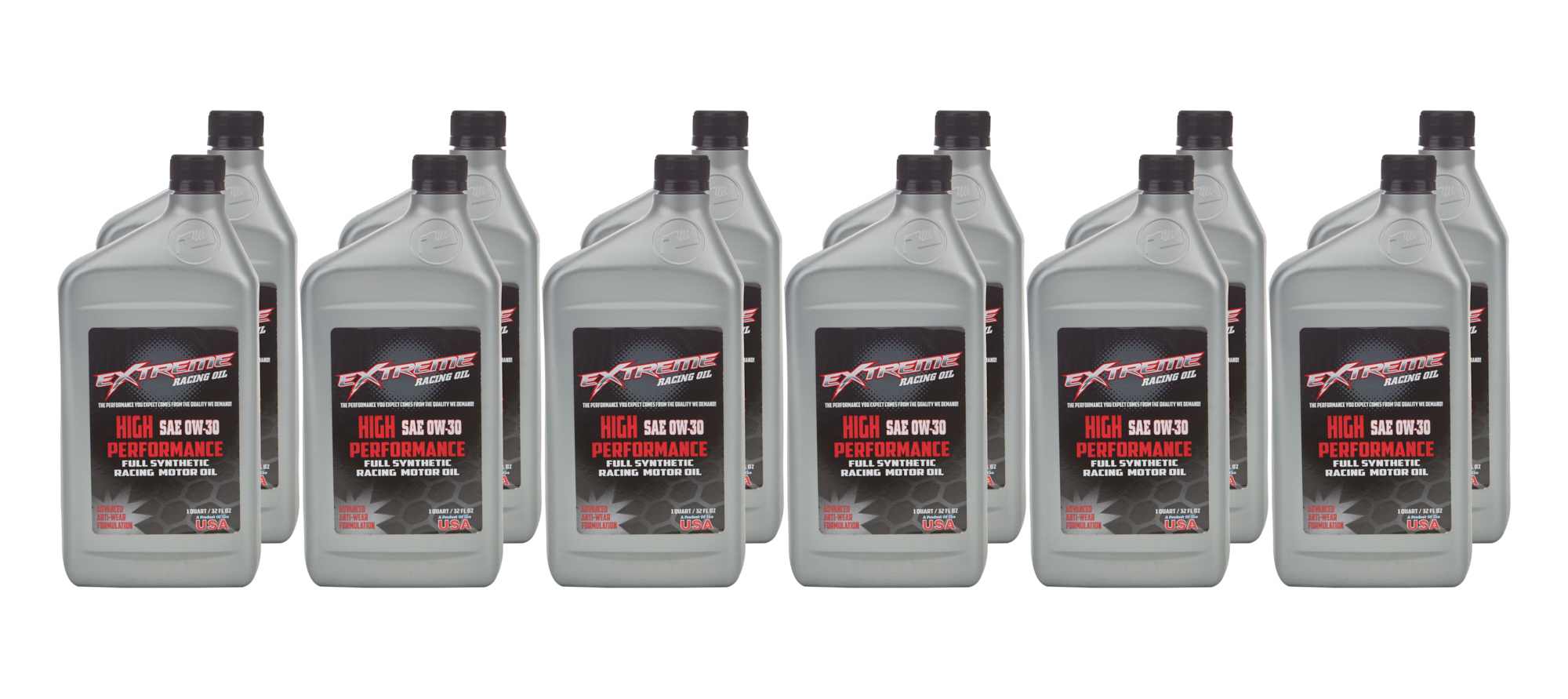 Extreme Racing Oil HP0W30C - 0W30 Full Synthetic 12 x 1 Quart