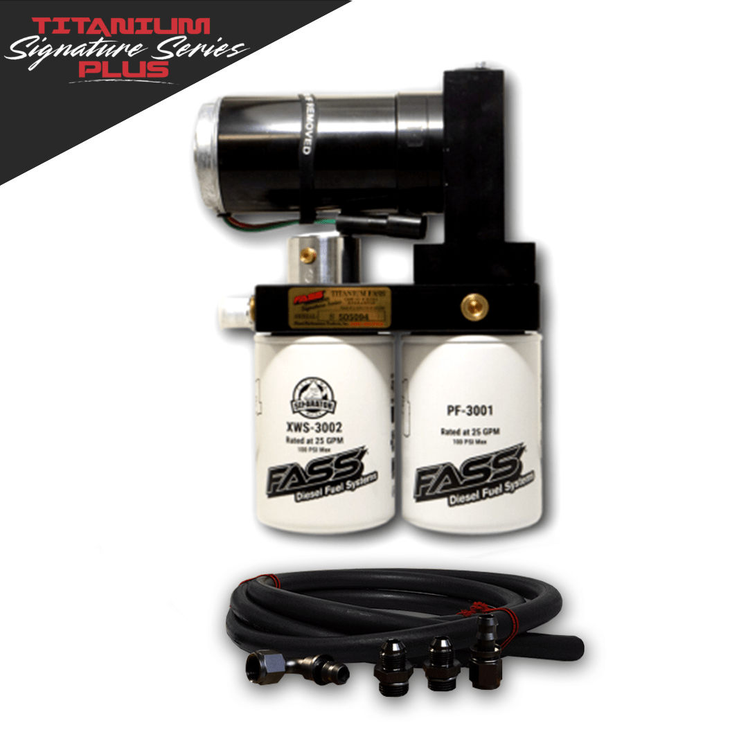FASS TSPF14180F140G - Titanium Signature Series Plus Fuel System for 1999-2007 Ford Powerstroke 6.0L and 7.3L (Stock-700hp)