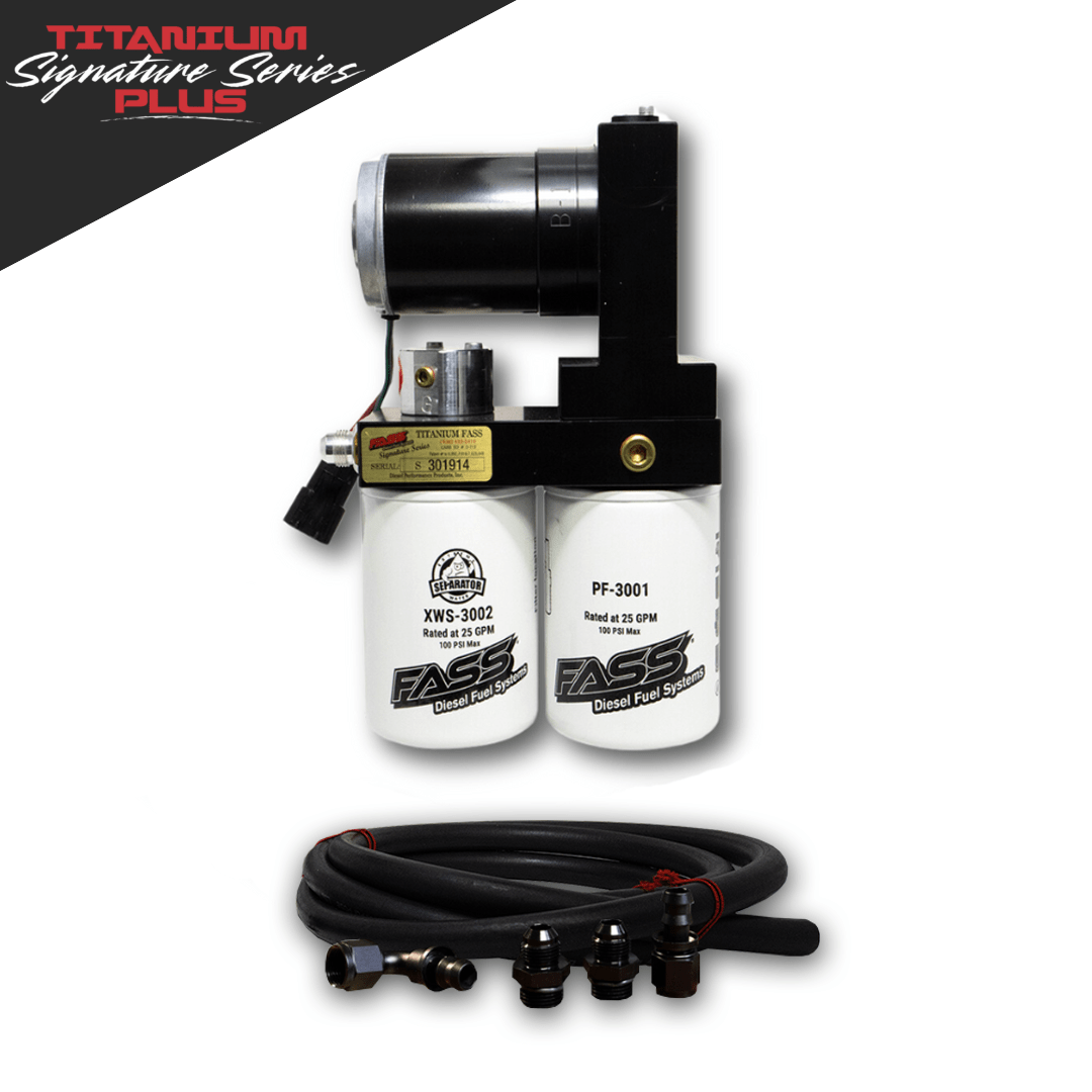 FASS TSPD12165G - Titanium Signature Series Plus Fuel System for 2019-2020 Dodge RAM Cummins 6.7L (600-1000HP)