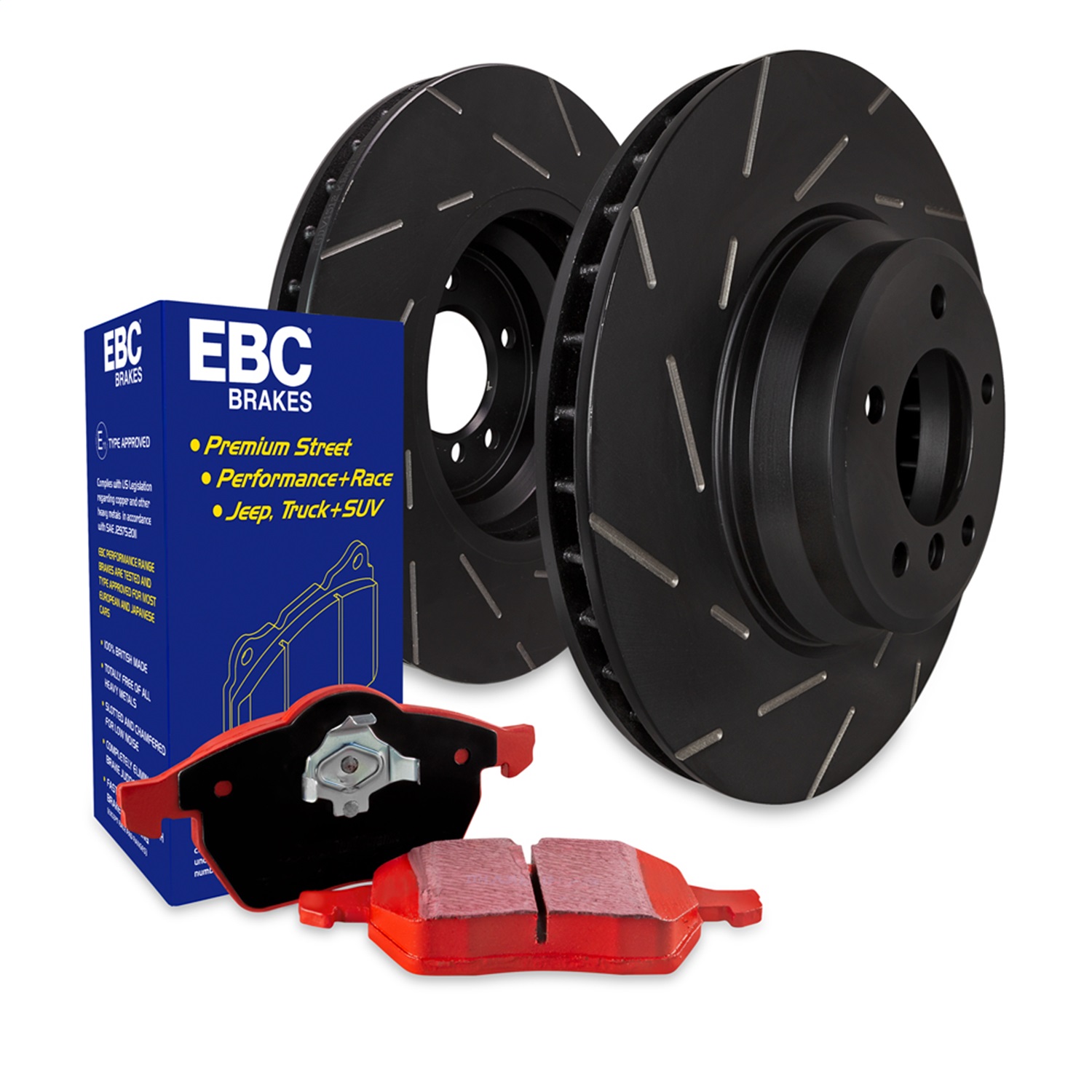 EBC S4KR1553 - S4 Brake Pad and Rotor Kit