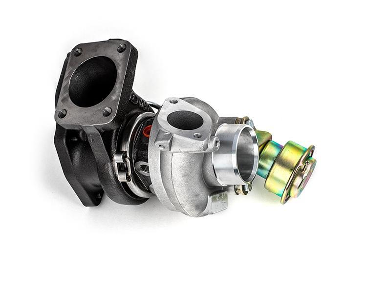 Forced Performance 2019010-0502010 - DSM Flanged Vehicle V3 68HTA UHF Turbo 58mm Black Turbine Hsg WG on O2 (D/S Only)