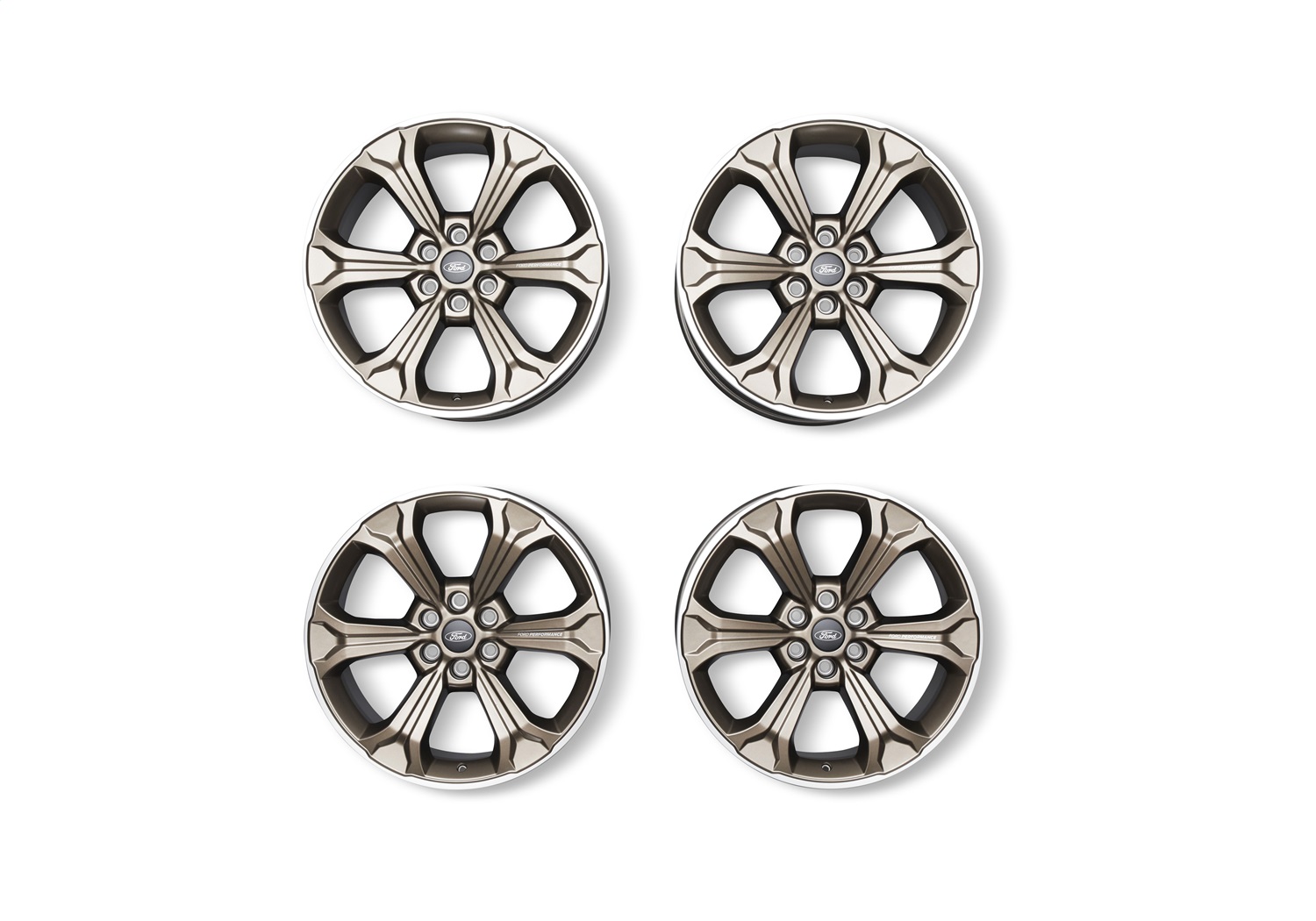 Ford Racing 1007K-S2295SBA - 2024 F-150 22in Wheel Kit - Sinister Bronze Ford Racing 1007K-S2295SBA - 2024 F-150 22in Wheel Kit - Sinister Bronze
