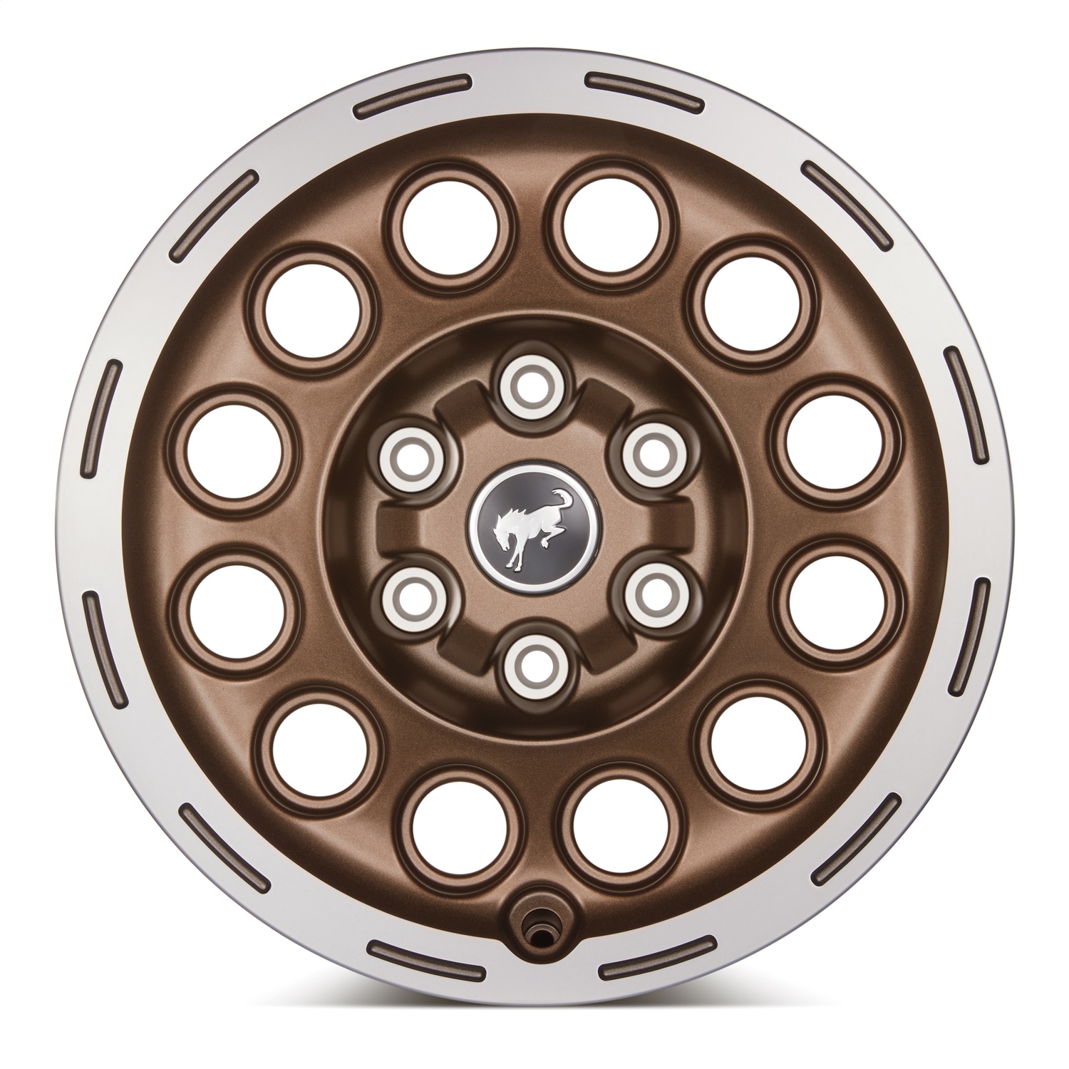 Ford Racing M-1007-P1780BRN - Bronco 17x8.0in Single Wheel - Sinister Bronze