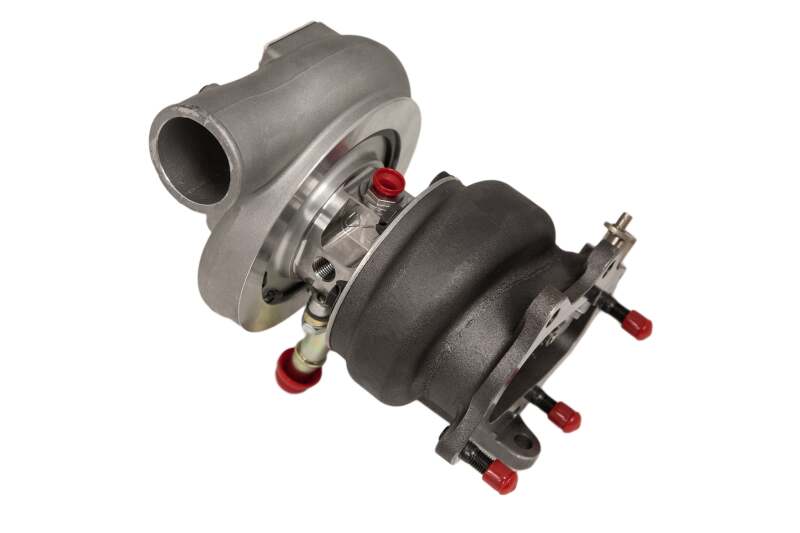 Forced Performance 2027042-0502010 - Subaru STI XR Red 79HTZ Turbo 84mm Black Housing Ext WG w/Oil Line (D/S Only)