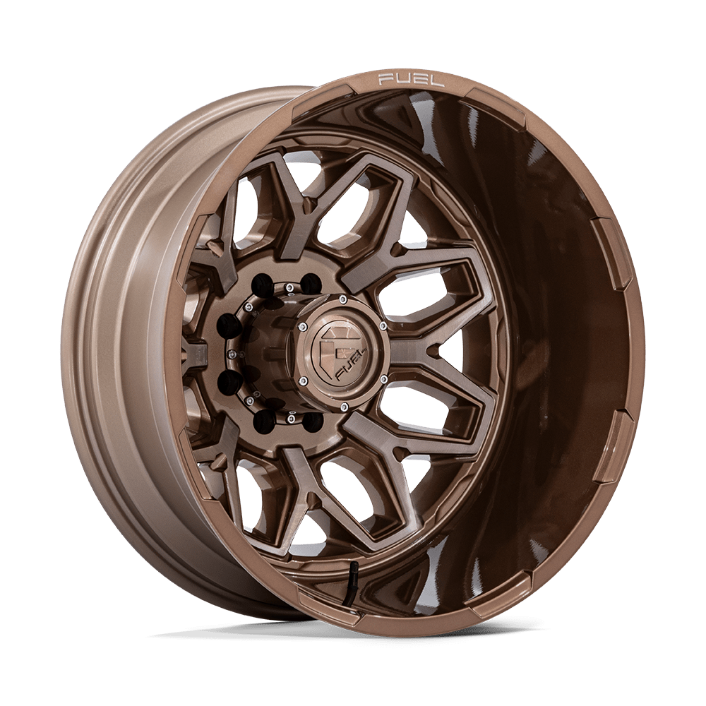 Fuel Wheels D87620828D35 - D876 Flux Dually 20X8.25 Platinum Bronze Fuel Wheels D87620828D35 - D876 Flux Dually 20X8.25 Platinum Bronze