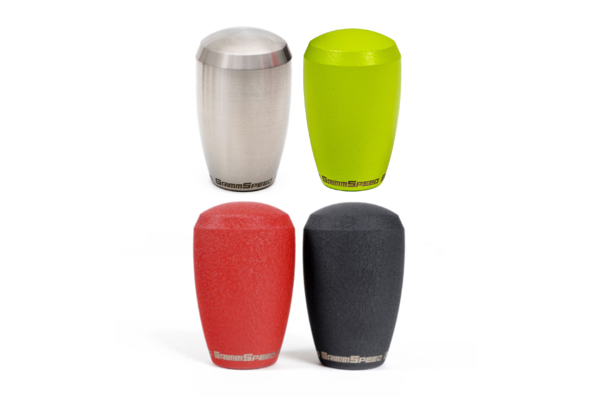 GrimmSpeed 038006 - Standard Shift Knob Stainless Steel Raw M12x1.25 Manual For Subaru