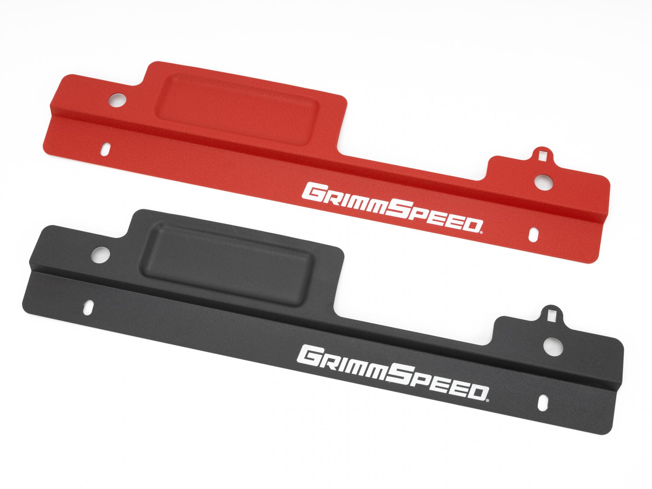 GrimmSpeed 096005 - Radiator Shroud Black For Subaru 02-07 Impreza/WRX/STI