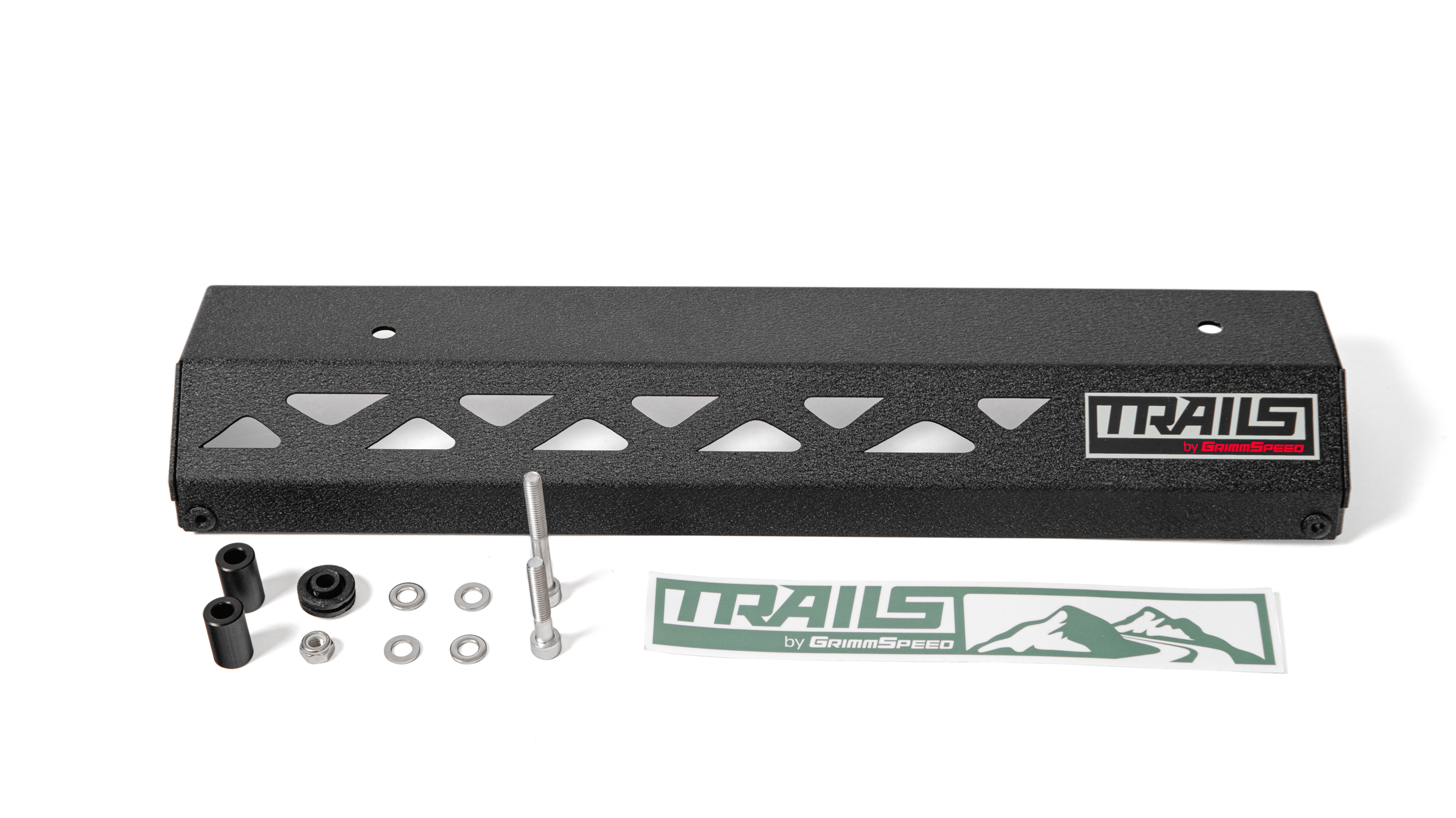 GrimmSpeed TBG114026.1 - Pulley Cover Black For Subaru 13-17 Crosstrek Trails by