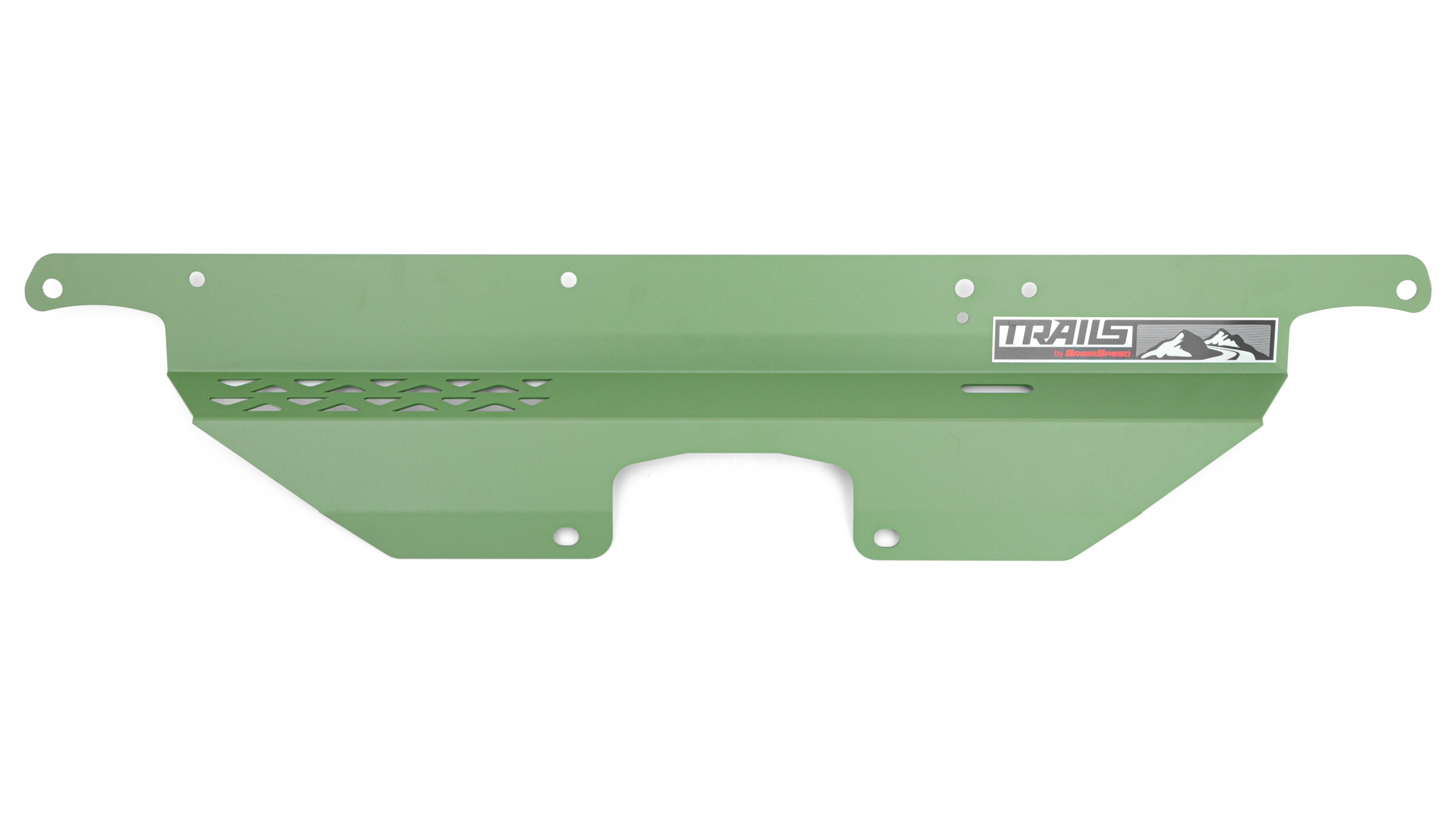 GrimmSpeed TBG114031.3 - Radiator Shroud Green For Subaru 18+ Crosstrek Trails by