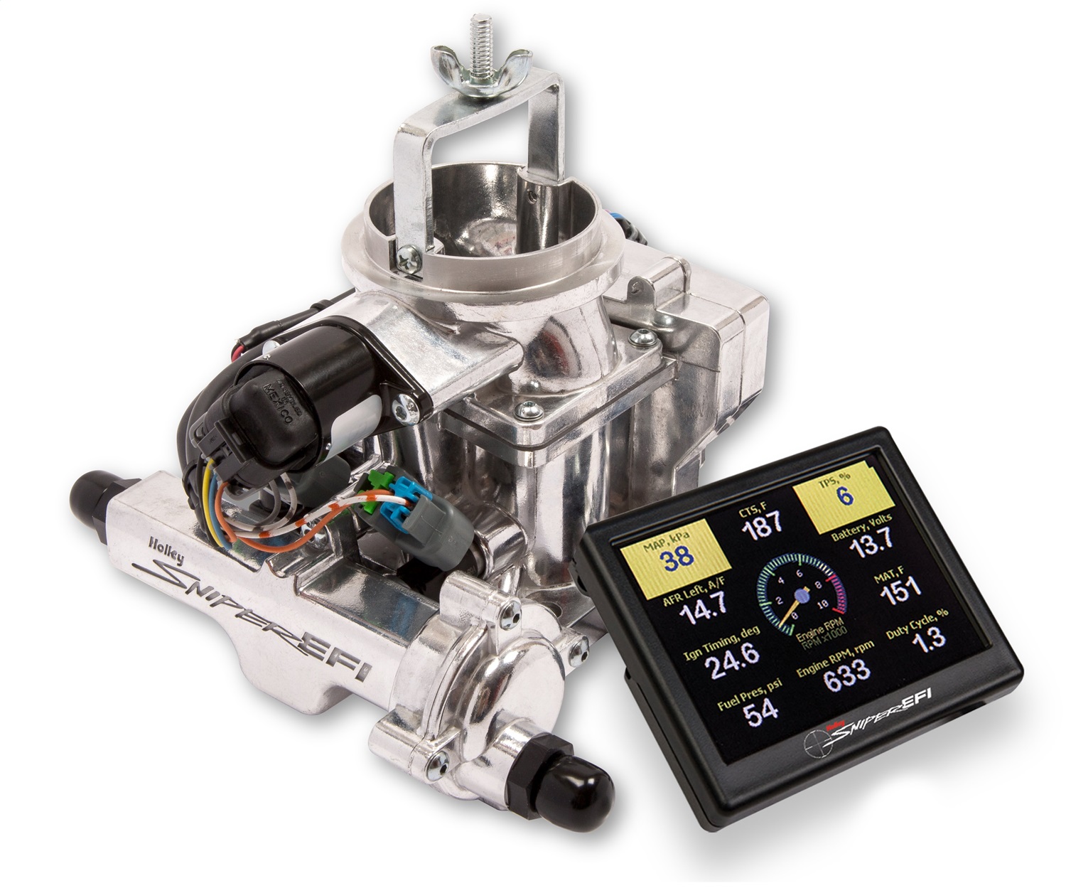Holley EFI 550-858 - Sniper EFI Self-Tuning Kit Holley EFI 550-858 - Sniper EFI Self-Tuning Kit