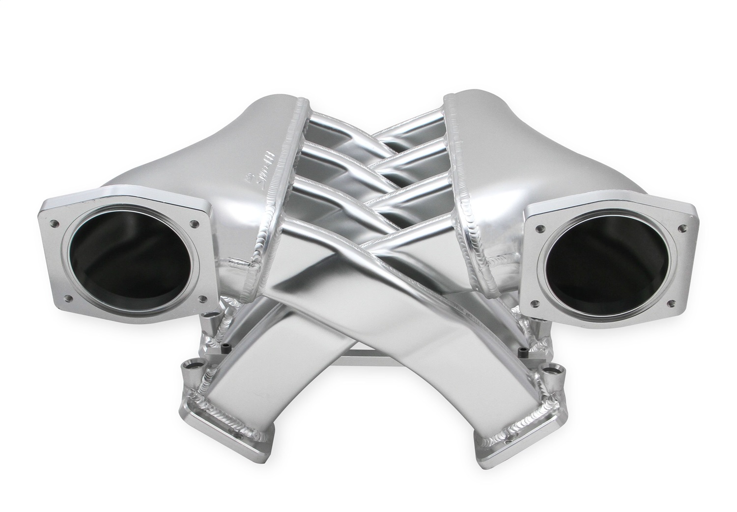 Holley EFI 822201 - EFI Intake Manifold; Upper; Fits w/LS3/L92 Engines; EV1 Injectors Only; Dual Plenum; 92mm; 12.75 in. Runners; Incl. Fuel Rail Kit; Fabricated; Silver; Holley EFI 822201 - EFI Intake Manifold; Upper; Fits w/LS3/L92 Engines; EV1 Injectors Only; Dual Plenum; 92mm; 12.75 in. Runners; Incl. Fuel Rail Kit; Fabricated; Silver;